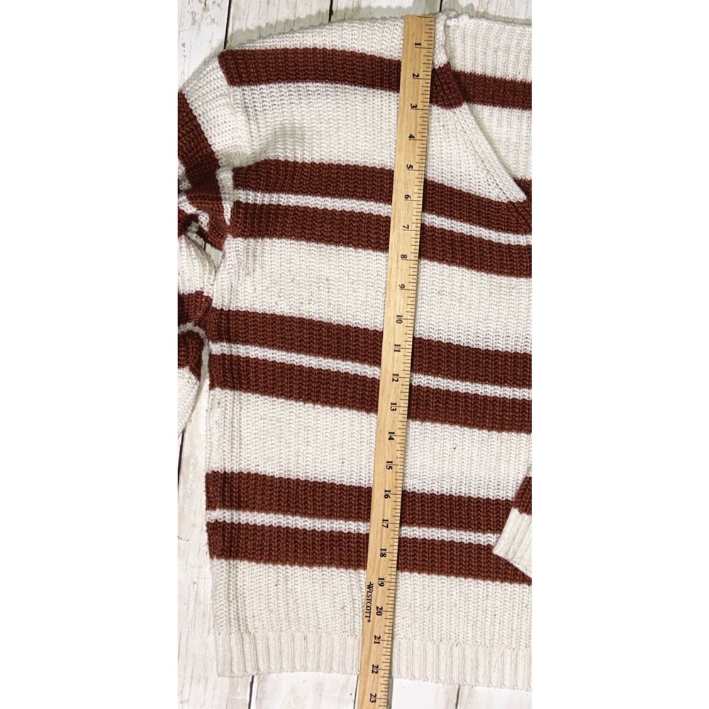 Bloomchic Striped V-Neck Sweater 14/16 - Picture 3 of 8